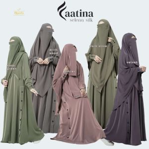 Gamis Syari set Cadar / Faatina