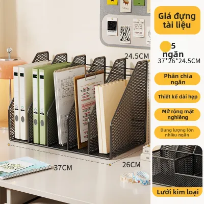 evesigar | Giá Để Tài Liệu Đa Năng Dung Lượng Lớn Nhiều Tầng Phân Cách Giá Sách Bàn Làm Việc