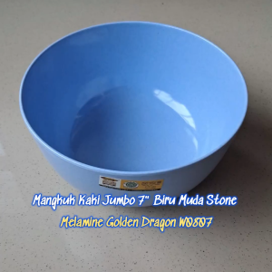 Mangkuk Kaki Jumbo 7" Melamine - Golden Dragon W0807