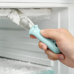 3 Pcs Shovel Refrigerator Ice Scraper Snow Removal Tool Stainless Steel Plastic Refrigerator Ice Shovel Fridge Scooper