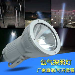 Prison Xenon Spotlight 220V Outdoor High Intensity Discharge Searchlight Garden Fish Pond Lighting Boat Concentrated Beam Light