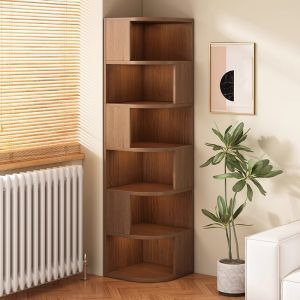 Multi-purpose Corner Storage Cabinet with Doors and Shelves