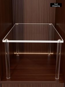 WUBUWEI | Customizable Acrylic Shelf for Storage and Organization