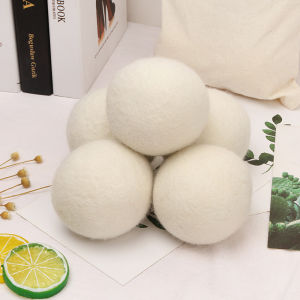 Nature Wool Dryer Balls Fabric Softener Ball for Sensitive Skin Reusable Softener Laundry Ball Home Washing Machine Accessories