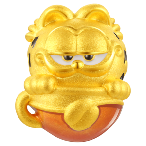 Garfield IP Gold Lucky Beads Bracelet