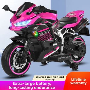 BONINGYU | Adult and Child Electric Motorcycle Dual Seater
