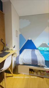 Pira Bavarian - Morgan BD 120 Dipan / Ranjang / Tempat Tidur dengan Laci Penyimpanan