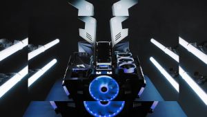 Azza OVERDRIVE 807 PCI-E 4.0 Aluminum ATX Premium Gaming Concept Casing Case Chassis