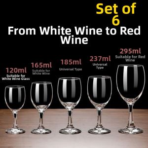 Glass Wine Glass Set