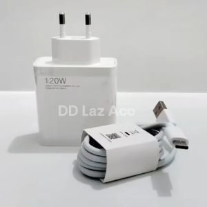 Charger Xiaomi POCO F4 GT 120W  Turbo Charger Kabel Data USB Type C 6A