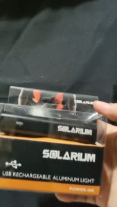 MXL Solarium Lampu Depan Sepeda Power-400 Front Light Bike Lamp 400 Lumens