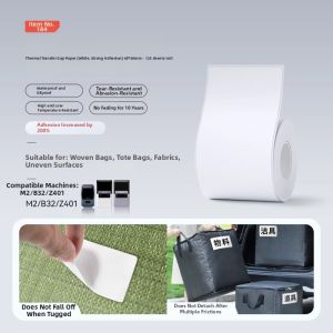 Niimbot | Thermal Transfer High Adhesion Permanent Label Paper for Woven Bags & Tires