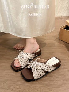 ZOG | Polka Dot Platform Sandals Women Summer Wear With Dresses