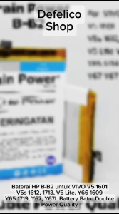 Baterai HP VIVO V5 / V5S / V5 LITE / Y67 / Y65 / Y66 ORI B-E2 B-B2 BE2 BB2 Batrai Batre HP