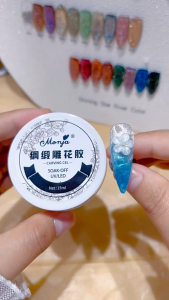 Ardour Nail Art Painting Gel Pearl Shell Thread Carving Gel Silk Sculpture Modeling Gel DIY Manicure Tools 5ml