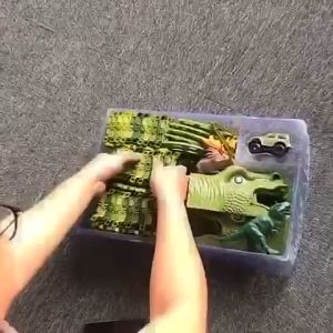 Đường đua ô tô khủng long công viên khủng long cỡ lớn cho trẻ em