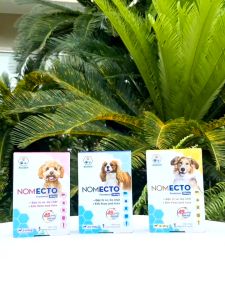 BOSSEN - Viên nhai NOMECTO Diệt Ve Rận Bọ Chét Ghẻ DEMODEX cho Chó size 2-20kg