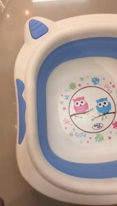 Baby Safe Foldable Wash Basin BT003 Wadah Baskom Air / Wastafel Lipat