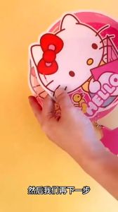 DIY Portable Luminous Lantern Kids Mid Autumn Cute Palace Lantern PVC Small Lantern DIY手提发光灯笼儿童卡通灯笼中秋节创意可爱宫灯pvc小灯笼 Y074