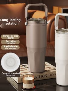 BIZE | Portable Ceramic Lined Insulated Cup