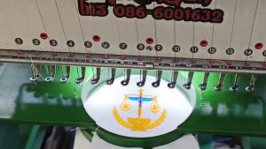 อาร์มปักโลโก้ ศาล ขนาดความสูง 7 ซม