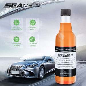 SEAMETAL 150ml Car Glass Oil Film Liquid Window Glass Cleaner Windshield Cleaner for Car Care