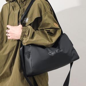 New Mens Crossbody Bag Lightweight Travel Shoulder Bag Large Capacity Casual Horizontal Style Backpack for Commuting And Outings