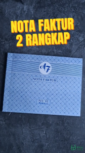 Buku Nota Faktur 2 Ply NCR Faktur Rangkap 2 AF