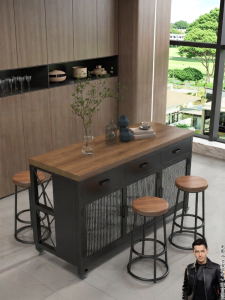 OUJUGEJIAJU | Multipurpose Prep & Storage Work Island Cabinet