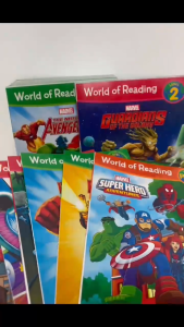 31 books/set Marvel World of Reading book