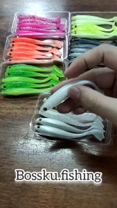 5.8g / 88mm Soft Plastic Minnow T-tail minnow killer tiruan haruan fishing ultralight bossku.fishing