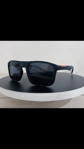 MENSPE Fashion Men’s Polarized Sunglasses Ultra Light Driving Sunglasses Retro Frame Square Sunglasses Sports Sunglasses UV400 Sunglasses Cycling Riding Running Glasses for Men Women