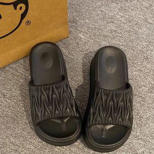 Sandal Wanita Jelly MK 85 Sandal Karet Hitam Sendal Rumah Korea Empuk