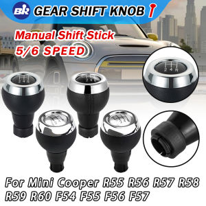 5/6 Speed Gear Shift Knob Manual Hand Speed Ball Shifter For Mini Cooper F54 F55 F56 F57 R55 R56 R57 R58 R59 R60 R61 Auto Parts