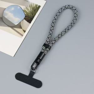 เชือกคล้องโทรศัพท์มือถือหมุนได้ 360 องศา สายรัดข้อมือป้องกันการพันกันคุณภาพสูงปรับได้ สายรัดป้องกันการสูญหายอเนกประสงค์