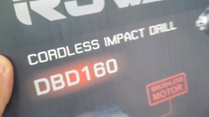 พร้อมส่ง ROWEL สว่านกระเเทกไร้สาย 3 ระบบ รุ่น DBD160 (ครบชุดพร้อมใช้) 20V 160Nm. Anti-Kickback ประกัน 1 ปี