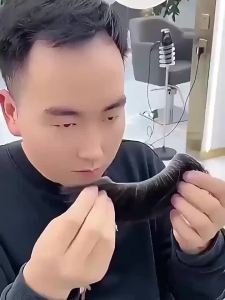 JIANGFASHIJIA | Invisible Refreshing Hairline Fill M-Shape Toupee for Men
