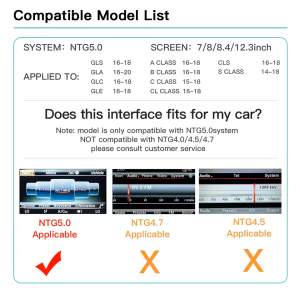 2026 NEW Wireless CarPlay Android Auto module for Mercedes Benz A B C E Class GLA CLA CLE W205 W176 W204 W246 W167 NTG4.5 NTG5.0