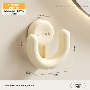 Water-Draining Bathroom Hook Wall Mount No Drilling Required