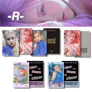 Black Pink and Black Rose Solo Album-R-Mini Truck K4 Special Card First Single Album R