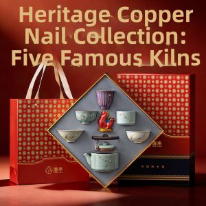 TANGFENG | Ancient Repair Ceramic Tea Set Gift Set