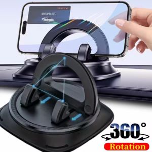 Dashboard Car Phone Holder 360° Rotation Universal Mobile Stand Support Auto Air Vent Mount for iPhone Xiaomi Samsung