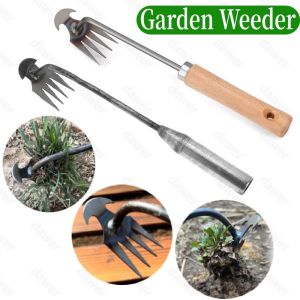 Convenient Hand Puller Tool Vertical Digging Grass Shovel Lawn Root Remover Garden Hoe Garden Cleaning Supplies