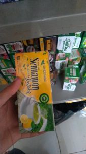 Teh Celup Sennamon Teh Herbal Detoks Teh Daun Senna Lemontea Rempah