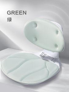 Foldable Seat Cushion Backrest Pillow Children Students Posture Correction Breathable Lumbar Support Pillow Office Use