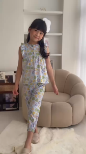 Lucuna Zuya - Setelan Anak Perempuan Size 1-5 Tahun Baju Anak Cewek