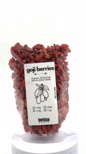 Dried Goji Berries from China - 50g to 1kg - Berissa Foods - No Sugar Added
