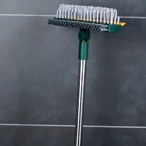 BIG MOM 3 In 1 Sikat Wiper Lantai Rumah Serbaguna – Pembersih Lantai Kamar Dapur Toilet Sikat Wiper Jendela 3 Fungsi Sikat Kamar Mandi Alat Sikat Dorong Lantai