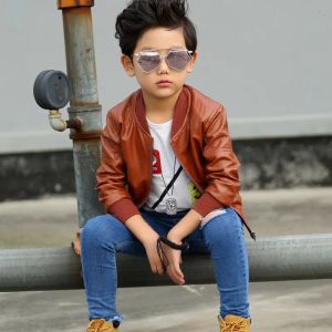 JAKET ANAK KULIT SINTETIS MOGE/JAKET MOTOR ANAK STAILIS MODERN/JAKET ANAK TERBARU