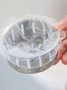 ถุงตาข่าย 100 ชิ้น KN-E006 - ถุงกรองเศษอาหาร ถุงแยกอาหาร บริการสำหรับการอาหารเสริมและเสริมจมูก